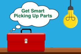 Get smart picking up parts